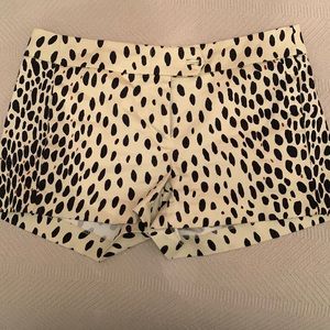 J. Crew animal print shorts